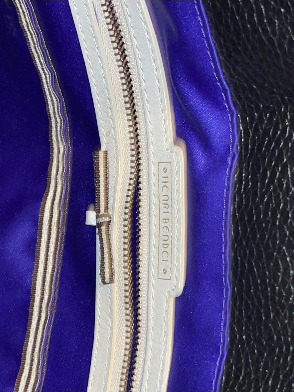 henri bendel Black Leather Convertible Top-Handle Backpack never used - Picture 6 of 16